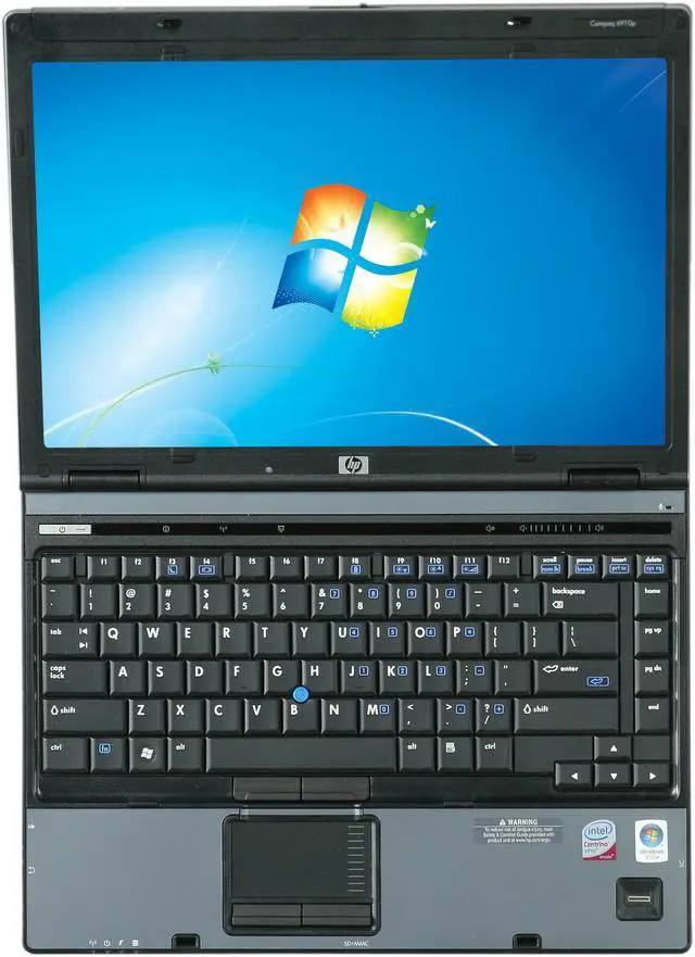 Alt view image 6 of 8 - HP Compaq Laptop Intel Core 2 Duo T7500 2GB Memory 80GB HDD 14.1" Windows 7 Professional 6910P