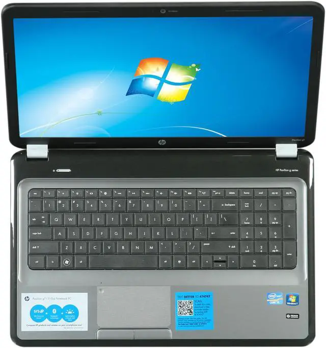 Alt view image 6 of 8 - HP Laptop Intel Core i3-2350M 6GB Memory 640GB HDD Intel HD Graphics 3000 17.3" Windows 7 Home Premium 64-Bit g7-1310us