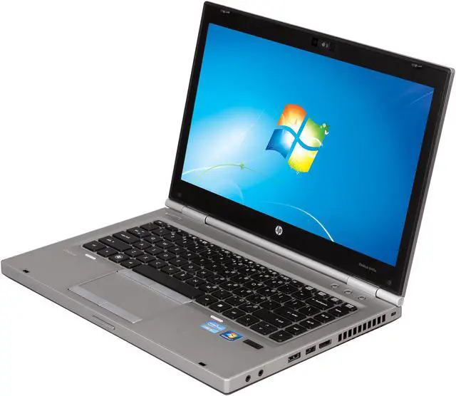 Main image of HP Laptop EliteBook Intel Core i5-2450M 4GB Memory 500GB HDD Intel HD Graphics 3000 14.0" Windows 7 Professional 64-Bit 8460p (LJ540UT#ABA)