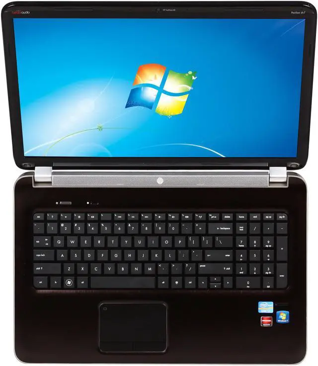 Alt view image 6 of 8 - HP Laptop Pavilion Intel Core i7-2720QM 8GB Memory 500GB HDD 160 GB SSD AMD Radeon HD 6770M 17.3" Windows 7 Home Premium 64-Bit dv7t-6100