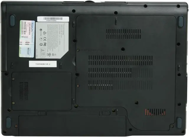 Alt view image 11 of 16 - CyberpowerPC Laptop AMD Turion 64 X2 TL-56 1GB Memory 100GB HDD NVIDIA GeForce Go 7600 15.4" Windows Vista Home Premium Xplorer X64 9620