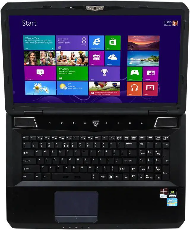 Alt view image 6 of 8 - CyberpowerPC - 17.3" NVIDIA GeForce GTX 675M - Intel Core i7-3630QM  - 16GB Memory - - Windows 8 64-Bit - Gaming Laptop - (Gamer Zeus X7-200-W8 )