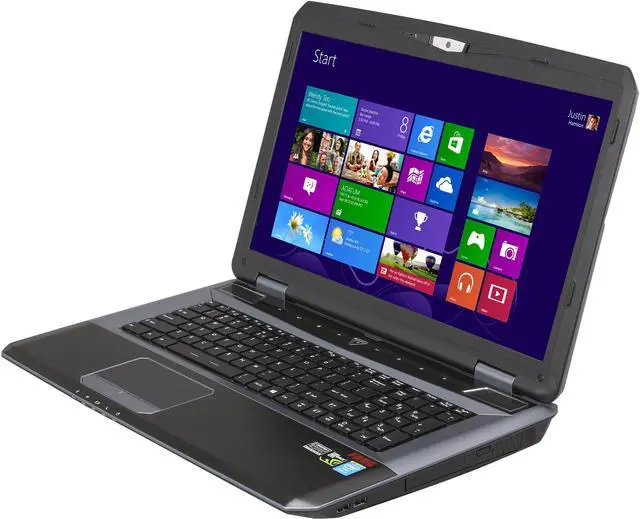 Main image of CyberpowerPC - 17.3" NVIDIA GeForce GTX 770M - Intel Core i7-4700MQ  - 8GB Memory - - Windows 8 64-Bit - Gaming Laptop - (Fangbook Evo HX7-100 )