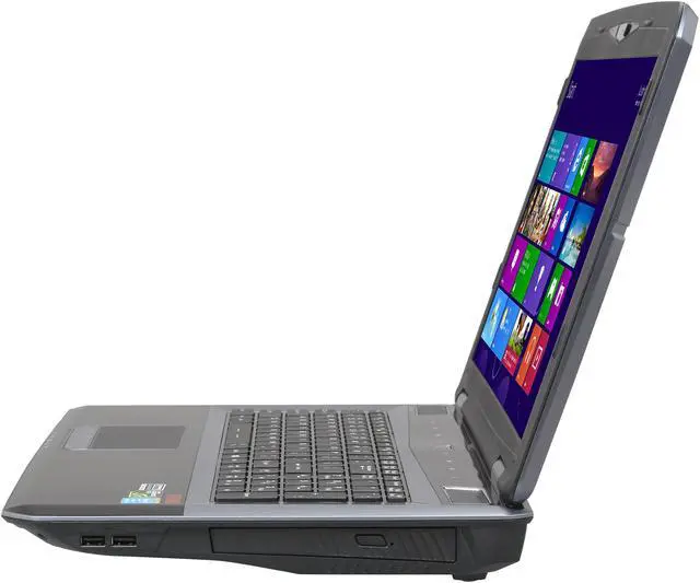 Alt view image 2 of 8 - CyberpowerPC - 17.3" NVIDIA GeForce GTX 770M - Intel Core i7-4700MQ  - 8GB Memory - - Windows 8 64-Bit - Gaming Laptop - (Fangbook Evo HX7-100 )