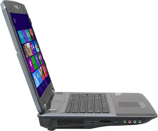 Alt view image 4 of 8 - CyberpowerPC - 17.3" NVIDIA GeForce GTX 770M - Intel Core i7-4700MQ  - 8GB Memory - - Windows 8 64-Bit - Gaming Laptop - (Fangbook Evo HX7-100 )