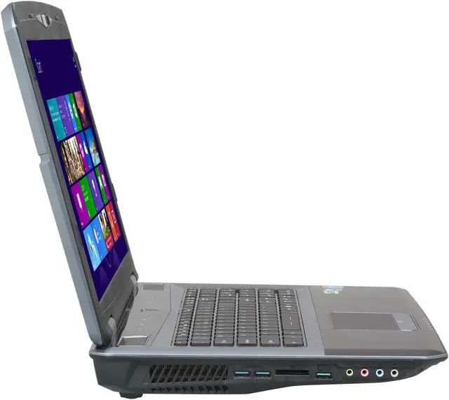 Alt view image 4 of 8 - CyberpowerPC - 17.3" NVIDIA GeForce GTX 780M - Intel Core i7-4700MQ  - 16GB Memory - 250 GB SSD - Windows 8.1 64-Bit - Gaming Laptop - (Fangbook Evo HX7-350 )