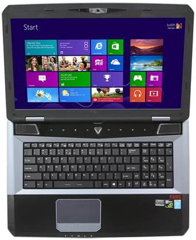 Alt view image 5 of 6 - CyberpowerPC - 17.3" NVIDIA GeForce GTX 770M - Intel Core i7-4700MQ  - 16GB Memory - - Windows 8 64-Bit - Gaming Laptop - (Fangbook Evo HX7-150 )