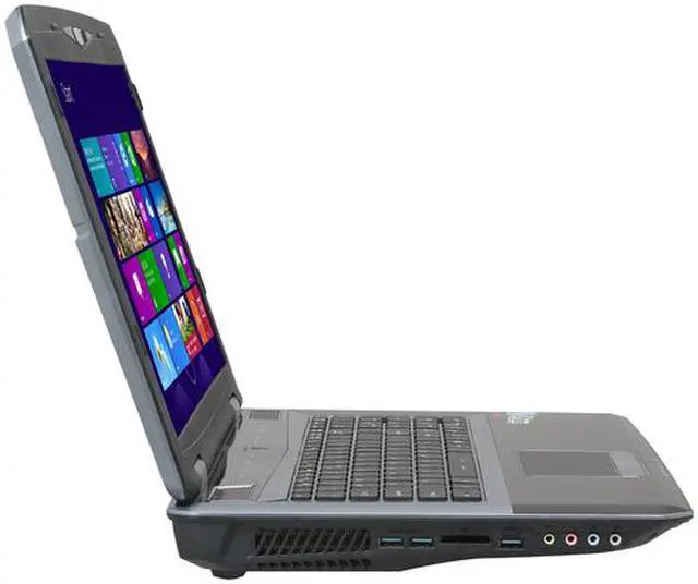 Alt view image 4 of 6 - CyberpowerPC - 17.3" NVIDIA GeForce GTX 770M - Intel Core i7-4700MQ  - 16GB Memory - - Windows 8 64-Bit - Gaming Laptop - (Fangbook Evo HX7-150 )