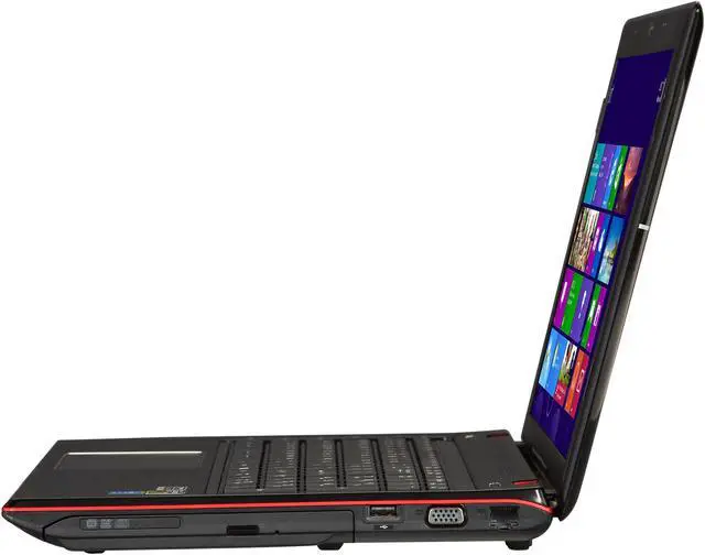 Alt view image 2 of 8 - CyberpowerPC Fangbook Evo HX6-110 Intel Core i7 4700MQ(2.40GHz) 8GB Memory 1TB HDD 15.6" Notebook Windows 8.1