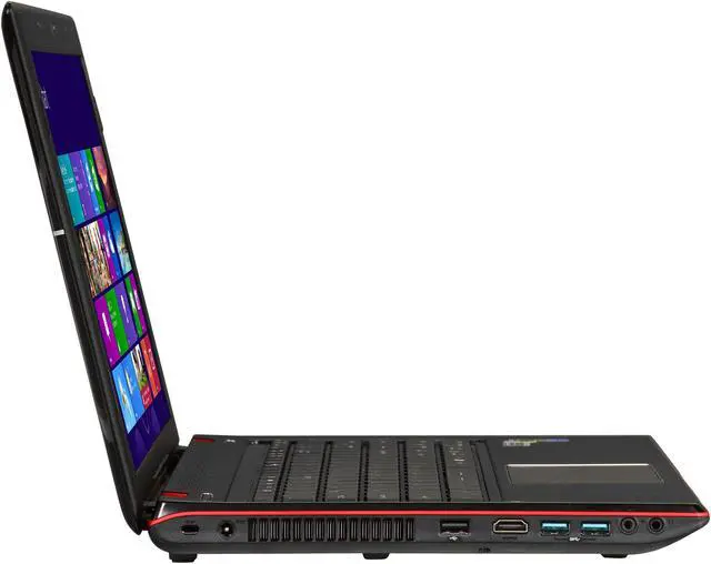 Alt view image 4 of 8 - CyberpowerPC Fangbook Evo HX6-110 Intel Core i7 4700MQ(2.40GHz) 8GB Memory 1TB HDD 15.6" Notebook Windows 8.1