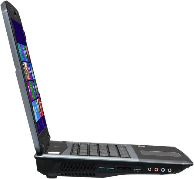 Alt view image 4 of 8 - CyberpowerPC - 17.3" AMD Radeon R9 M290X - AMD A10-5750M - 8GB Memory - - Windows 8.1 64-Bit - Gaming Laptop - (Fangbook Evo AX7-105 )