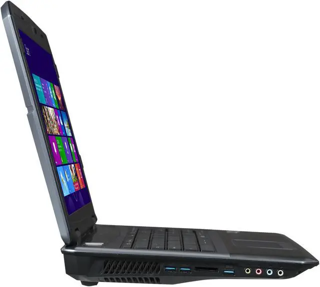 Alt view image 4 of 8 - CyberpowerPC - 17.3" NVIDIA GeForce GTX 970M - Intel Core i7-4710MQ  - 16GB Memory - 120 GB SSD - Windows 8.1 64-Bit - Gaming Laptop - (Fangbook EVO HX7-127 )