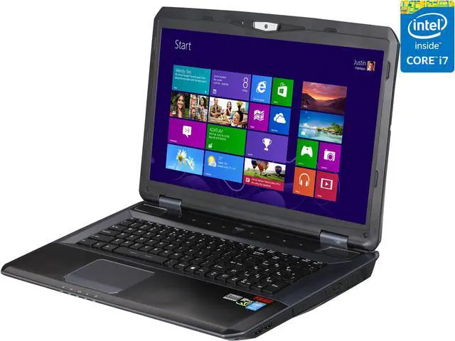 Main image of CyberpowerPC - 17.3" NVIDIA GeForce GTX 970M - Intel Core i7-4710MQ  - 16GB Memory - 120 GB SSD - Windows 8.1 64-Bit - Gaming Laptop - (Fangbook EVO HX7-127 )
