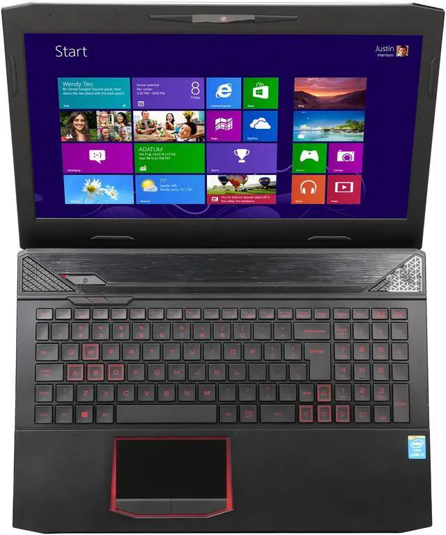 Alt view image 6 of 8 - CyberpowerPC - 15.6" NVIDIA GeForce GTX 860M - Intel Core i7-4710MQ  - 8GB Memory - - Windows 8.1 64-Bit - Gaming Laptop - (Fangbook III HX6-126 )