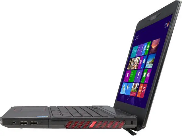 Alt view image 2 of 8 - CyberpowerPC - 15.6" NVIDIA GeForce GTX 860M - Intel Core i7-4710MQ  - 16GB Memory - 120 GB SSD - Windows 8.1 64-Bit - Gaming Laptop - (Fangbook III HX6-146 )