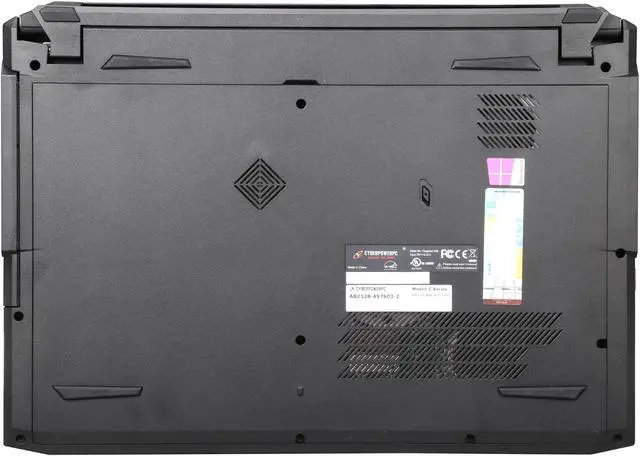 Alt view image 7 of 8 - CyberpowerPC - 15.6" NVIDIA GeForce GTX 860M - Intel Core i7-4710MQ  - 16GB Memory - 120 GB SSD - Windows 8.1 64-Bit - Gaming Laptop - (Fangbook III HX6-146 )