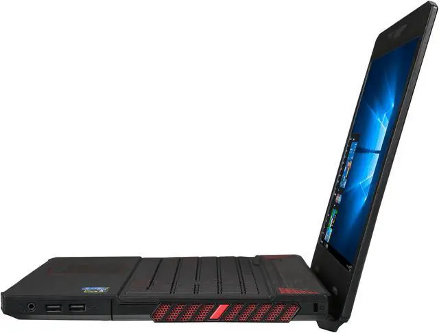 Alt view image 2 of 8 - CyberpowerPC - 15.6" NVIDIA GeForce GTX 960M - Intel Core i7-4710MQ - 8GB Memory - 256 GB SSD - Windows 10 Home 64-Bit - Gaming Laptop - (Fangbook III HX6-266 )