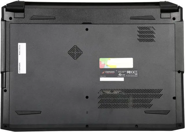 Alt view image 7 of 8 - CyberpowerPC - 15.6" NVIDIA GeForce GTX 960M - Intel Core i7-4710MQ - 8GB Memory - 256 GB SSD - Windows 10 Home 64-Bit - Gaming Laptop - (Fangbook III HX6-266 )