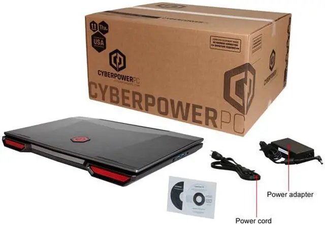 Alt view image 12 of 12 - CyberpowerPC - 17.3" NVIDIA GeForce GTX 970M - Intel Core i7-6700HQ - 16GB Memory - 250GB SSD - Windows 10 Home 64-Bit - Gaming Laptop - (VECTOR 17-201 )