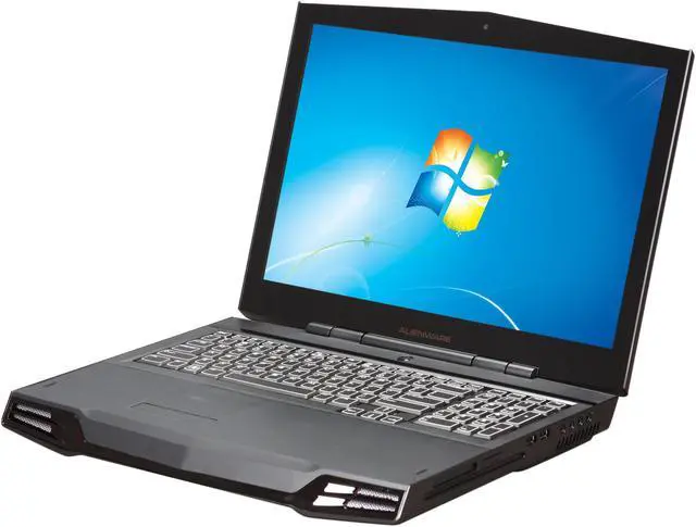 Main image of DELL Laptop Intel Core i7-740QM 6GB Memory 500GB HDD Dual ATI Mobility Radeon HD 5870 17.0" Windows 7 Home Premium 64-bit Alienware M17x (m17x10-1847DSB)
