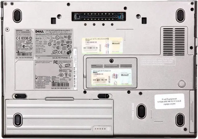 Alt view image 6 of 7 - DELL Laptop Intel Core 2 Duo T5600 2GB Memory 80GB HDD Integrated Graphics 14.1" Windows XP Professional 32-bit Latitude D620