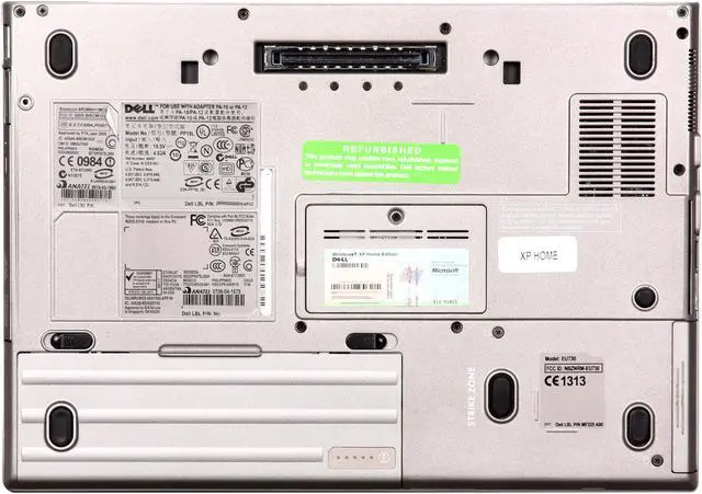 Alt view image 5 of 5 - DELL Laptop Intel Core 2 Duo T5500 1GB Memory 60GB HDD 14.1" Windows XP Home Latitude D620 (D620 60gb XPH)