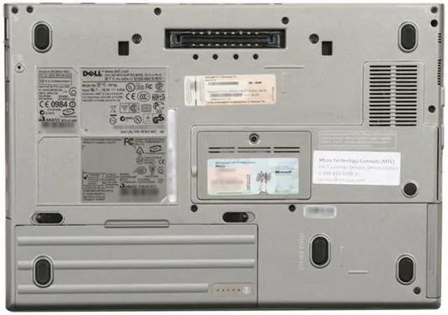 Alt view image 7 of 8 - DELL Laptop Latitude Intel Core 2 Duo T5600 1GB Memory 60GB HDD 14.1" Windows XP Professional D620 (D620 60gb XPP 1.8GHZ)