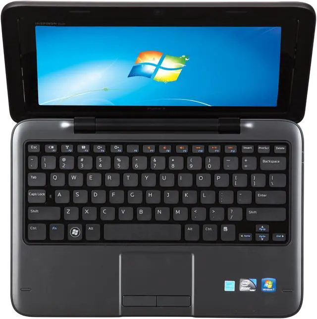 Alt view image 8 of 14 - DELL Inspiron Duo 2GB Memory 10.1" 1366 x 768 Tablet PC (Foggy Night Black) with Audio Station Windows 7 Home Premium 32-bit