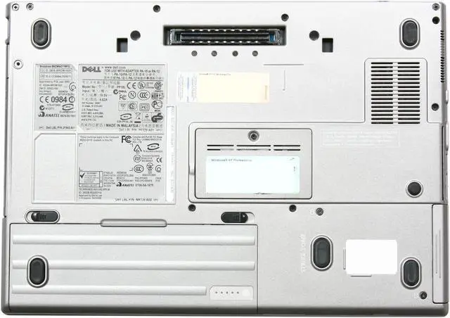 Alt view image 7 of 8 - DELL Laptop Latitude 1.80GHz 1GB Memory 60GB HDD 14.1" Windows XP Professional D620