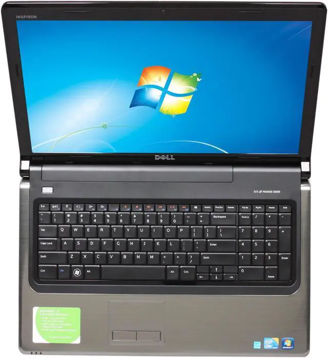 Alt view image 6 of 8 - DELL Laptop Inspiron Intel Core i5-430M 4GB Memory 500GB HDD Intel HD Graphics 17.3" Windows 7 Home Premium 64-bit 1764 (i1764-6075PPK)