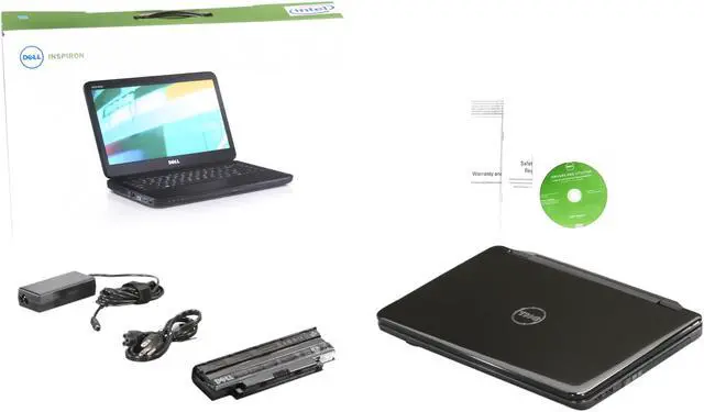 Alt view image 8 of 8 - DELL Laptop Inspiron Intel Pentium P6200 3GB Memory 320GB HDD Intel HD Graphics 15.6" Windows 7 Home Premium 64-Bit 15 (N5040)