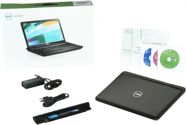 Alt view image 8 of 8 - DELL Laptop Inspiron Intel Core i5-2450M 6GB Memory 500GB HDD Intel HD Graphics 3000 14.0" Windows 7 Home Premium 64-Bit 14z (i14z-2877BK)