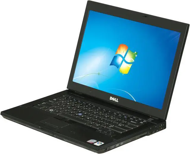 Main image of DELL Laptop Latitude Intel Core 2 Duo P8400 2GB Memory 160GB HDD 14.0" Non-Touch Screen Windows 7 Professional 64-Bit E6400