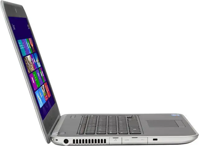 Alt view image 4 of 8 - DELL Ultrabook Inspiron Intel Core i5-3317U 8GB Memory 500GB HDD 32 GB SSD AMD Radeon HD 7570M 14.0" Windows 8 14z (i14z-6001sLV)