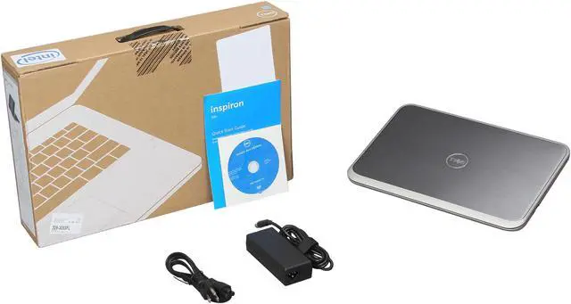 Alt view image 8 of 8 - DELL Ultrabook Inspiron Intel Core i5-3317U 8GB Memory 500GB HDD 32 GB SSD AMD Radeon HD 7570M 14.0" Windows 8 14z (i14z-6001sLV)
