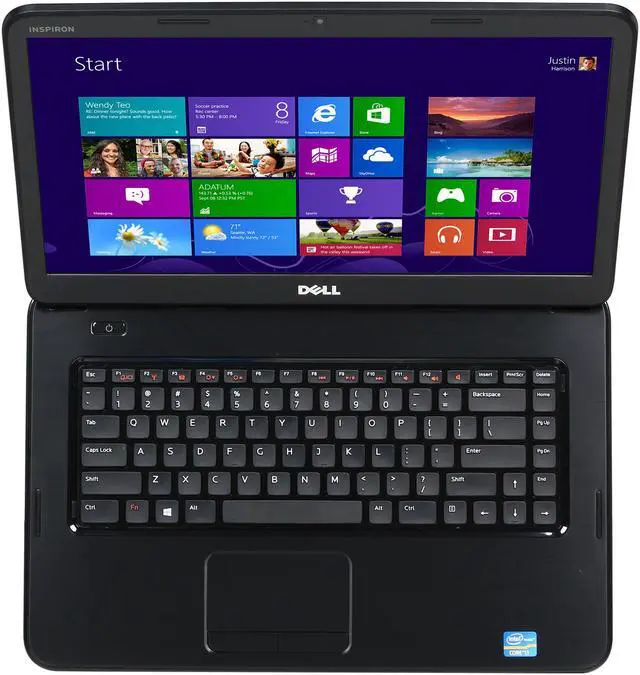 Alt view image 6 of 8 - DELL Laptop Inspiron Intel Core i3-2370M 6GB Memory 500GB HDD Intel HD Graphics 3000 15.6" Windows 8 15 (i15N-3636BK)