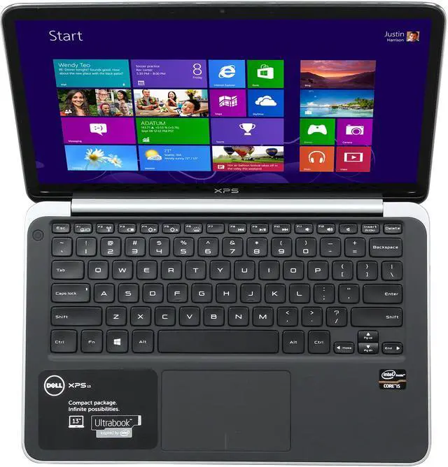 Alt view image 6 of 8 - DELL Ultrabook XPS Intel Core i5-3317U 4GB Memory 128 GB SSD Intel HD Graphics 4000 13.3" Windows 8 XPS 13 (XPS13-1000sLV)