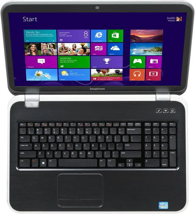 Alt view image 6 of 8 - DELL Laptop Inspiron Intel Core i3-3110M 6GB Memory 750GB HDD Intel HD Graphics 4000 17.3" Windows 8 17R (i17R-1053sLV)