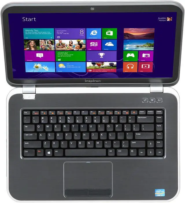 Alt view image 6 of 8 - DELL Laptop Inspiron Intel Core i3-3110M 6GB Memory 500GB HDD Intel HD Graphics 4000 15.6" Windows 8 15R (i15R-2110sLV)