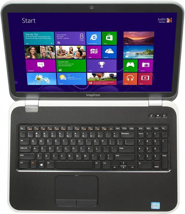 Alt view image 6 of 8 - DELL Special Edition Notebook Inspiron Intel Core i7-3630QM 8GB Memory 1TB HDD NVIDIA GeForce GT 650M 17.3" Windows 8 17R