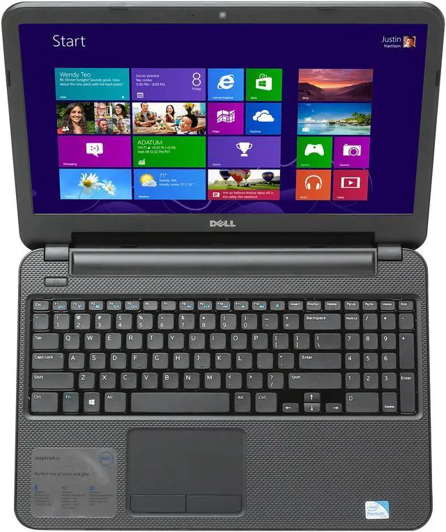 Alt view image 6 of 8 - DELL Laptop Inspiron Intel Pentium 2117U 4GB Memory 500GB HDD Intel HD Graphics 15.6" Non-Touch Screen Windows 8 15 (i15RV-6190BLK)