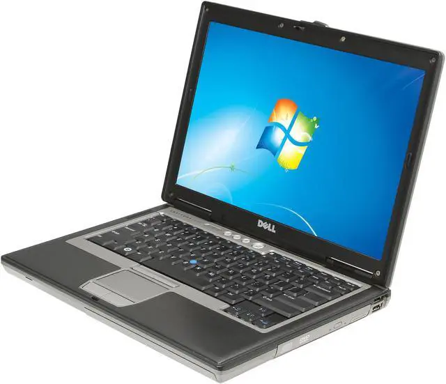 Main image of DELL Latitude D630 14.1” Notebook Intel Core Duo 1.80GHz, 2GB Memory, 60GB HDD, DVD-CDRW, Firewire Port, Smart Card Slot, Type 1 / 2 PC Card Slot, Windows 7 Home Premium 32 Bit 18 Months Warranty
