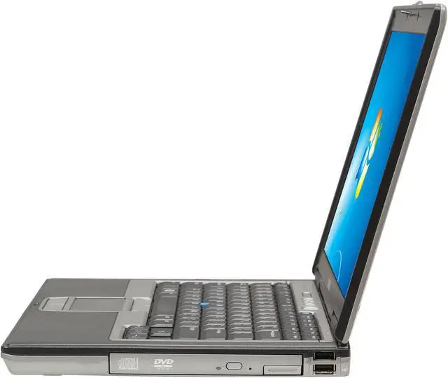 Alt view image 2 of 8 - DELL Latitude D630 14.1” Notebook Intel Core Duo 1.80GHz, 2GB Memory, 60GB HDD, DVD-CDRW, Firewire Port, Smart Card Slot, Type 1 / 2 PC Card Slot, Windows 7 Home Premium 32 Bit 18 Months Warranty
