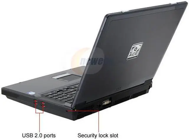 Alt view image 3 of 14 - ACE Laptop Intel Core 2 Quad Q6600 4GB Memory 400GB HDD Dual SLI NVIDIA GeForce 8700M GT 17.0" Windows Vista Ultimate 64 bit AC-RP4279506600EE