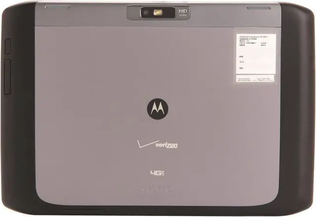 Alt view image 4 of 8 - MOTOROLA DROID XYBOARD 10.1 MZ617 1 GB RAM Memory 10.1" 1280 x 800 Tablet Android 3.2 (Honeycomb), upgradable to v4.0 Black