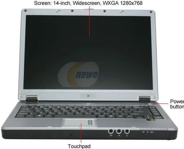 Alt view image 3 of 12 - ZT Laptop AMD Turion 64 X2 TL-50 1GB Memory 100GB HDD NVIDIA GeForce Go 6100 14.0" Windows Vista Home Premium MS1424