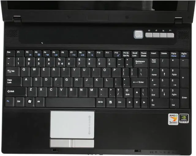 Alt view image 6 of 16 - ZT Element S1001a NoteBook AMD Turion 64 X2 TL-50(1.60GHz) 15.4" Wide XGA 1GB Memory DDR2 667 120GB HDD 5400rpm DVD Super Multi NVIDIA GeForce Go 7600