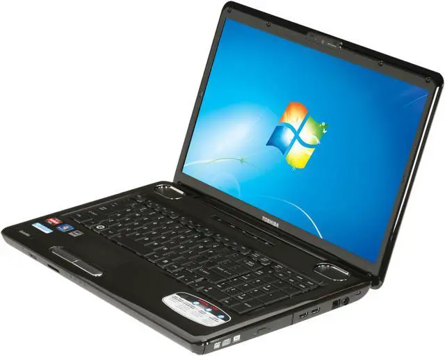 Main image of TOSHIBA Laptop Satellite AMD Turion II M520 4GB Memory 320GB HDD ATI Radeon HD 4200 17.3" Windows 7 Home Premium 64-bit L555D-S7005