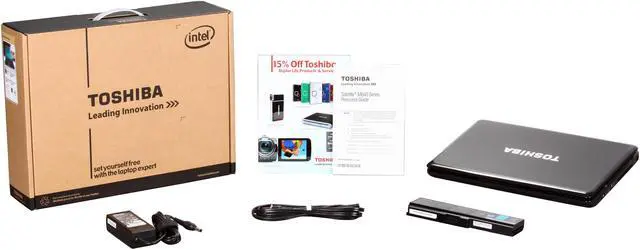 Alt view image 7 of 7 - TOSHIBA Laptop Satellite Intel Core i3-370M 4GB Memory 500GB HDD Intel HD Graphics 14.0" Windows 7 Home Premium 64-bit M645-S4065