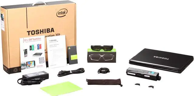 Alt view image 8 of 8 - TOSHIBA Laptop Satellite Intel Core i7-740QM 6GB Memory 640GB HDD NVIDIA GeForce GTS 350M 15.6" Windows 7 Home Premium 64-bit A665-3DV8